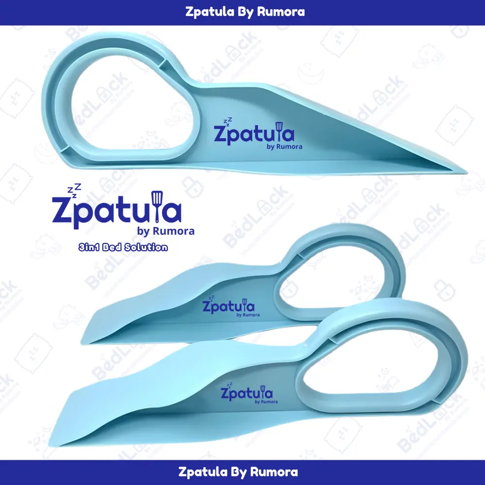 Zpatula Alat Bantu Merapihkan Kasur Angkat Kasur by Rumora | Merapihkan Sprei Dengan Mudah | Penyangga Kasur | Penahan Kasur Dengan Mudah | Hemat Tenaga dan Hemat Waktu