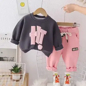 SETELAN SWEATER UNISEX ANAK DAN CELANA JOGER TERBARU UNTUK ANAK USIA 1-6 TAHUN SETELAN ANAK PEREMPUAN [COD]
