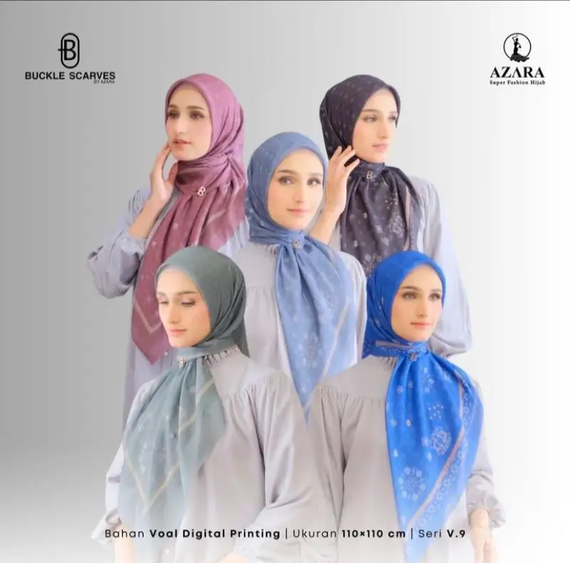 Hijab Motif isi 5 AZARA POUCH 0