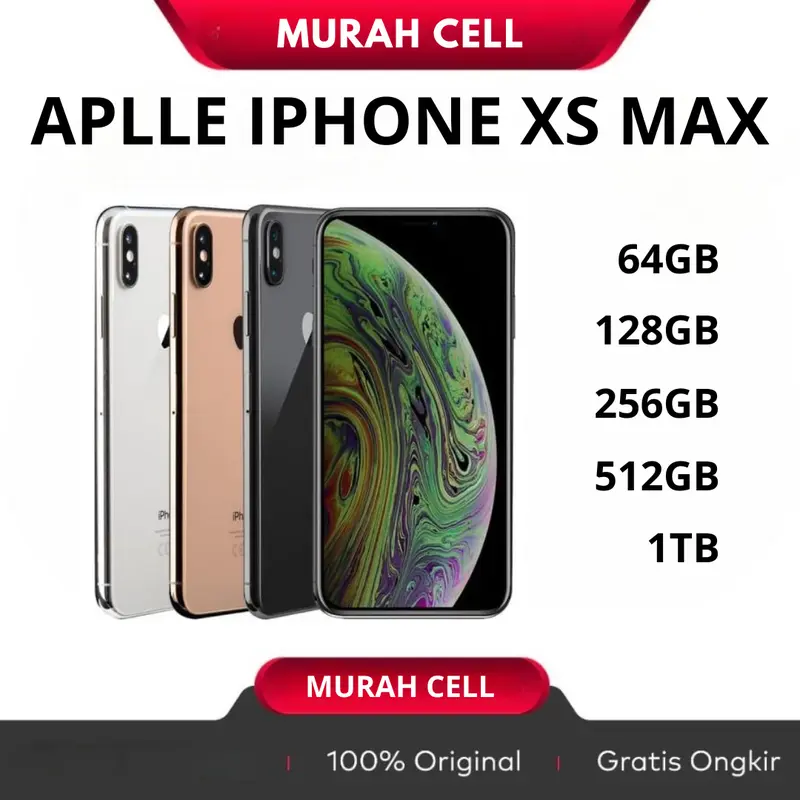 APPLE IPHONE XS MAX ORIGINAL INTERNATIONAL 64GB 256GB 0