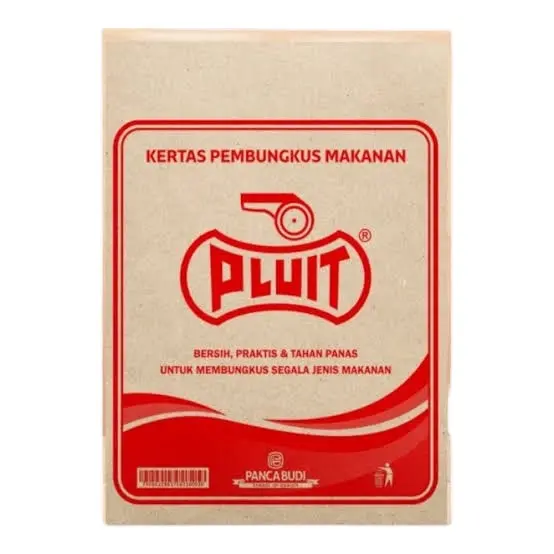 PLUIT Kertas Minyak isi 210 Lembar / kertas nasi pluit / kertas minyak pluit 0