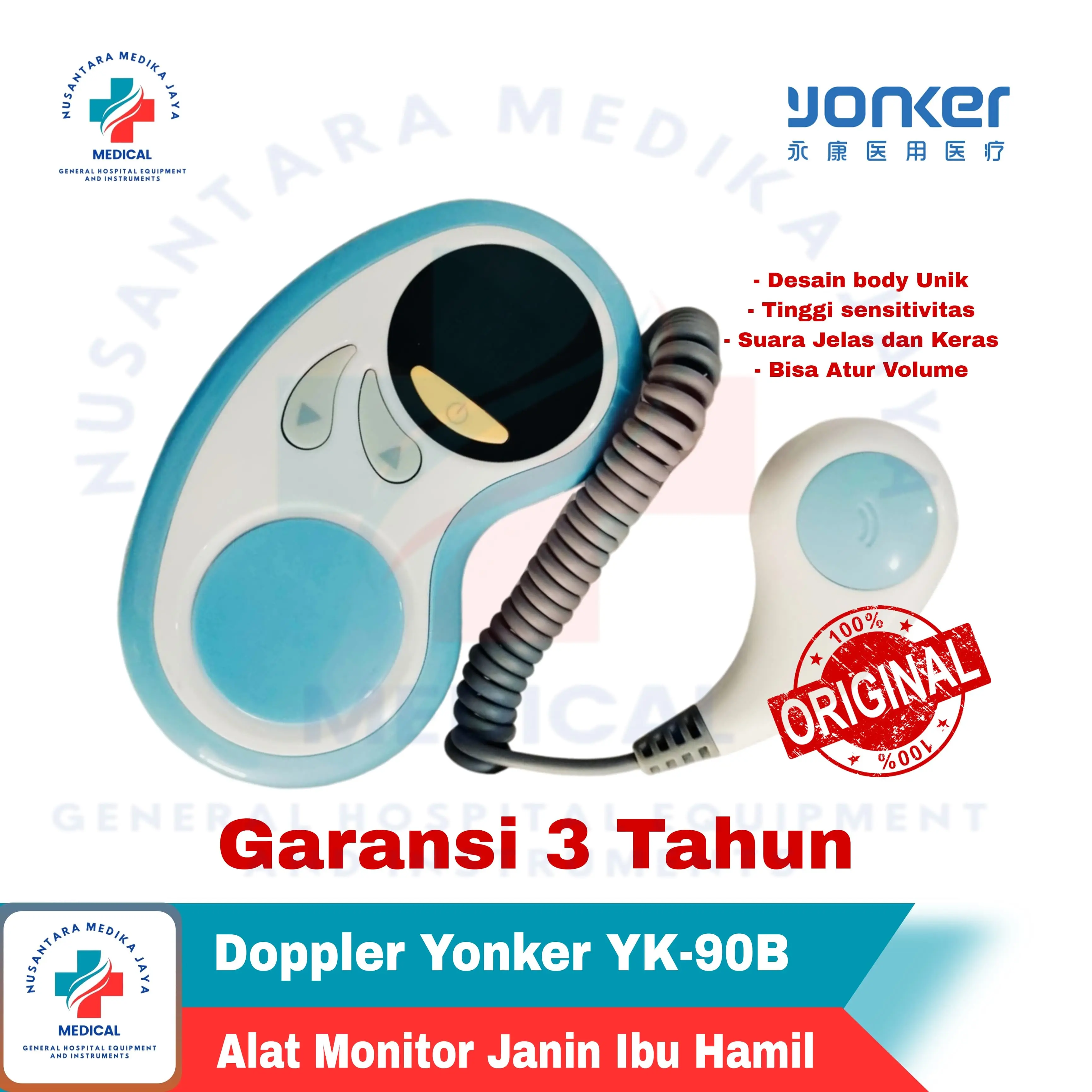 Yonker YK-908 - Alat Monitor Janin Ibu Hamil