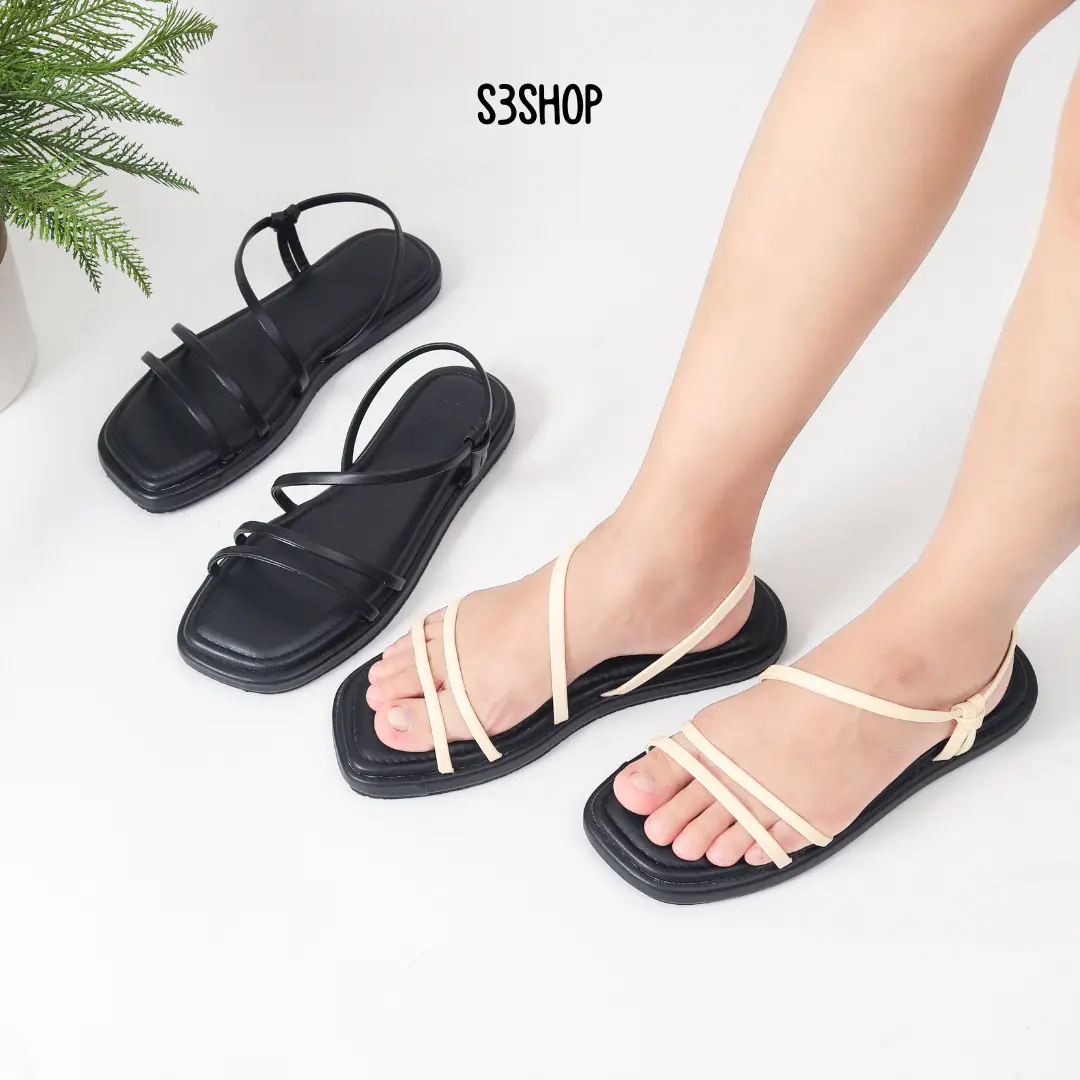 Sandal Luna s3shop sendal wanita premium karet Perempuan