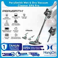 Gambar PerySmith XP6 Pro Cordless Wet & Dry Vacuum Cleaner Anti Dust Mite with LED Light & LED Display Vakum Home Penyedot Debu 32kPa Sapu Pel Tanpa Kabel Pery Smith Wireless Pembersih Debu Genggam Vacum Sedot 2200mAh Battery Runtime Up to 60min 32000Pa XP6PRO dari HangOn Official Store Kota Tangerang 1 Tokopedia