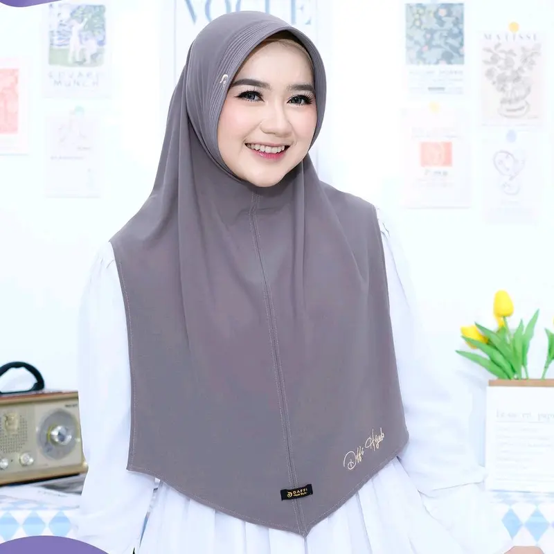 Joseline Daffi Hijab original, hijab Instan Pad Antem 3