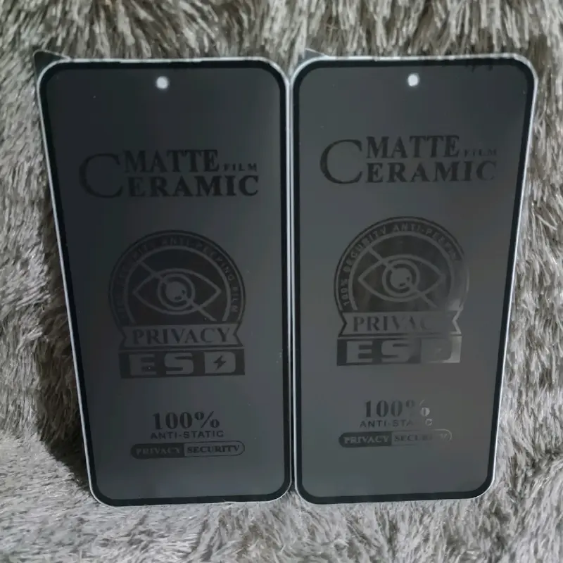 TG Tempered RM NOTE 10/10S Glass Ceramic Spy  Anti Gores Matte Privacy Anti SPY 0