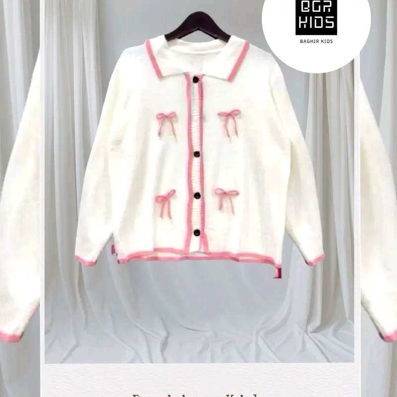 Keiko Cardigan Knit- Couple Ibu Anak Perempuan 1-10 Tahun Outer Kardigan Wanita Korean Stayle 3