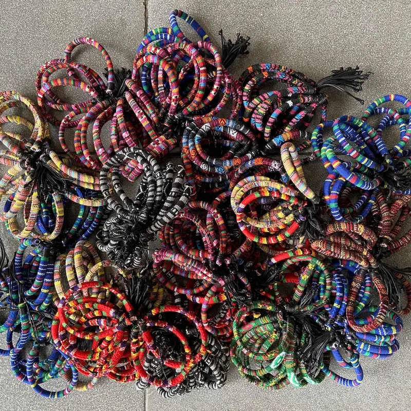 Gelang Tenun Etnik Sonket Gelang Etnik Lombok Multiwarna 1