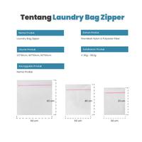 Gambar DoraHomi Laundry Bag Kantong Cucian Bra Underwear Keranjang Pakaian Bra Celana Dalam BH Kaos Mesin Cuci Laundry Bag Jaring Baju Kotor Kantong Mesin Cuci Bahan Jaring Portable Zipper - 23x30Cm, Abu dari Telixmart Indonesia Kota Administrasi Jakarta Timur 5 Tokopedia