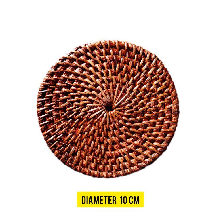 lepek rotan bulat - lepek gelas kayu - tatakan gelas - lepek kayu bundar - lepek rotan bulat - lepek gelas kayu - tatakan gelas - lepek kayu bundar