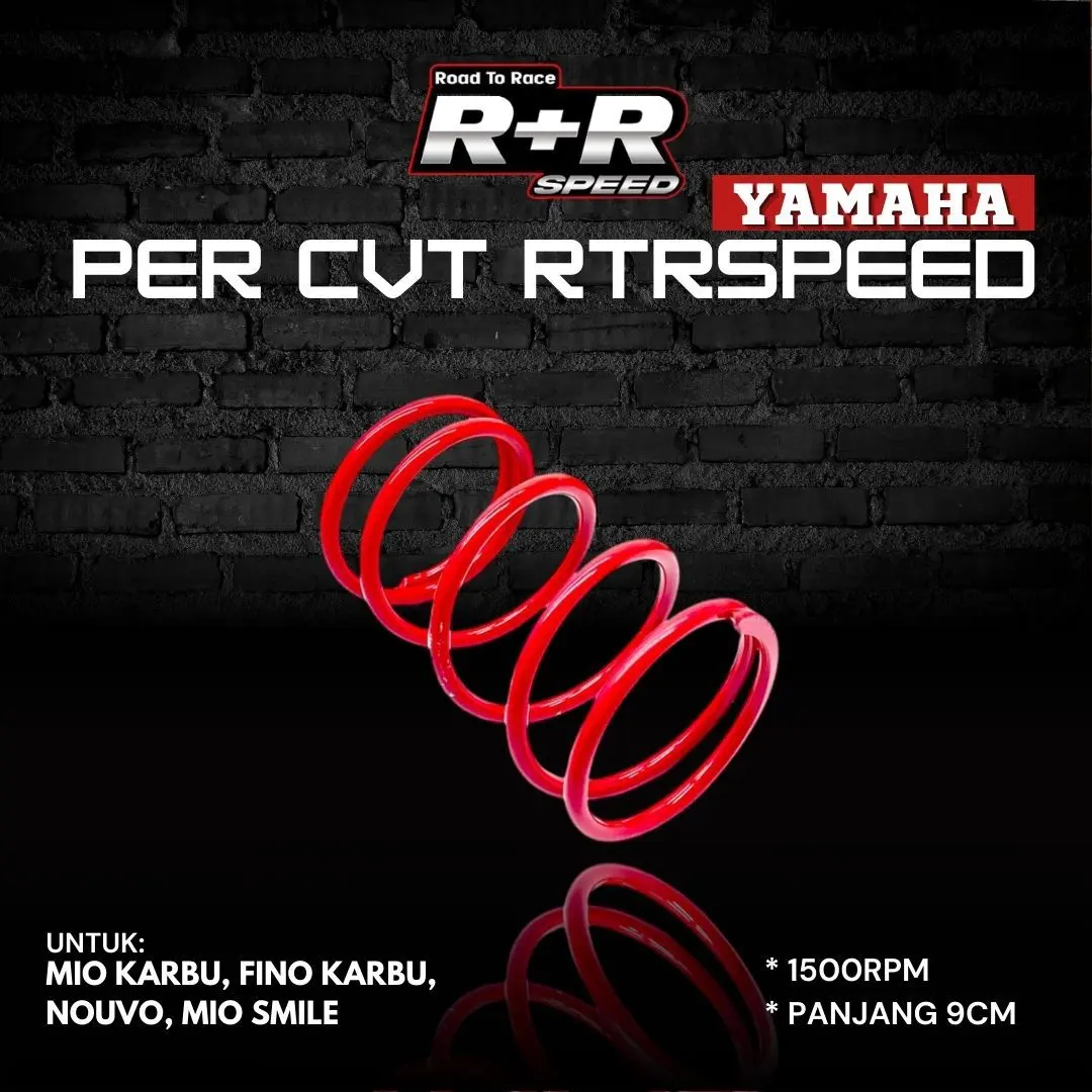 PER CVT RACING 1500RPM RTRSPEED MIO, NOUVO, FINO 9-9,5cm