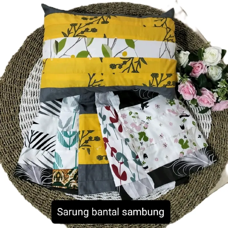 Grosir sarung bantal sambung PAKET HEMAT 40RIBU DAPAT 15PCS 0