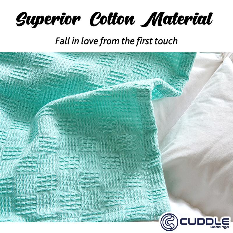 Product Introduction of Pure Cotton Gauze Towel Blanket/ Summer Thin Throw Blanket 10