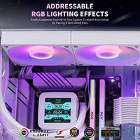 Gambar KYO SAMA LD240 2.8" inch ARGB AIO Liquid Cooling LCD DISPLAY AIO 240mm BLACK WHITE - BLACK dari KYO Indonesia_NEW Kota Administrasi Jakarta Utara 2 Tokopedia