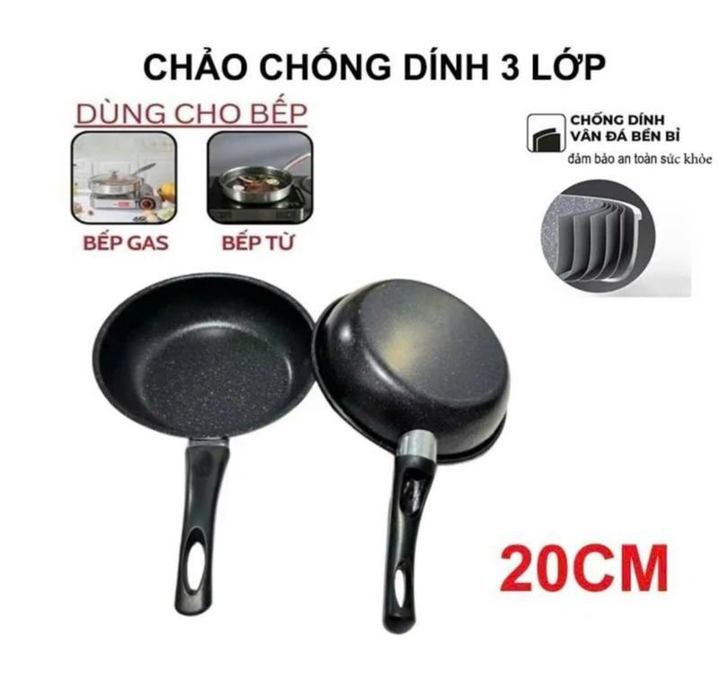 Product Introduction of Chảo chống dính 20cm dùng được mọi loại bếp, tay cầm chắc chắn chảo  chống  dính  cao  cấp 4