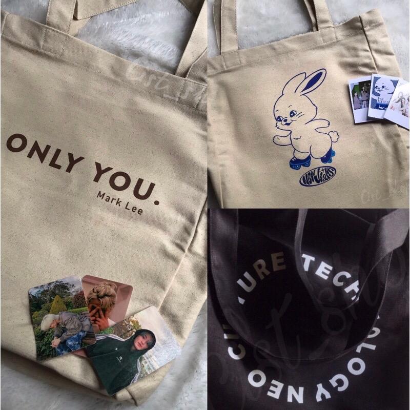 Totebag supernova aespa (bahan kanvas) 2