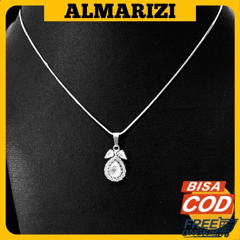 COD - KALUNG LIONTIN TERLARIS ANTI KARAT DAN TIDAK LUNTUR WANITA/PRIA 0