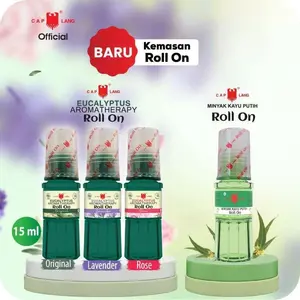 [NEW!! ROLLON] Cap Lang Minyak Kayu Putih Roll On 15ml Caplang MKP Penghangat Tubuh Anti Masuk Angin Perut Kembung Kerokan Traveling Mudik