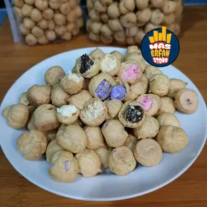 SOES ANEKA RASA 6 VARIAN RASA COKELAT VANILLA STROBERI BLUEBERRY TARO KEJU