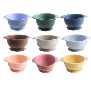 Baby Silicone Suction Bowl BPA Free Silicone Feeding Bowl Baby Product Suppliers