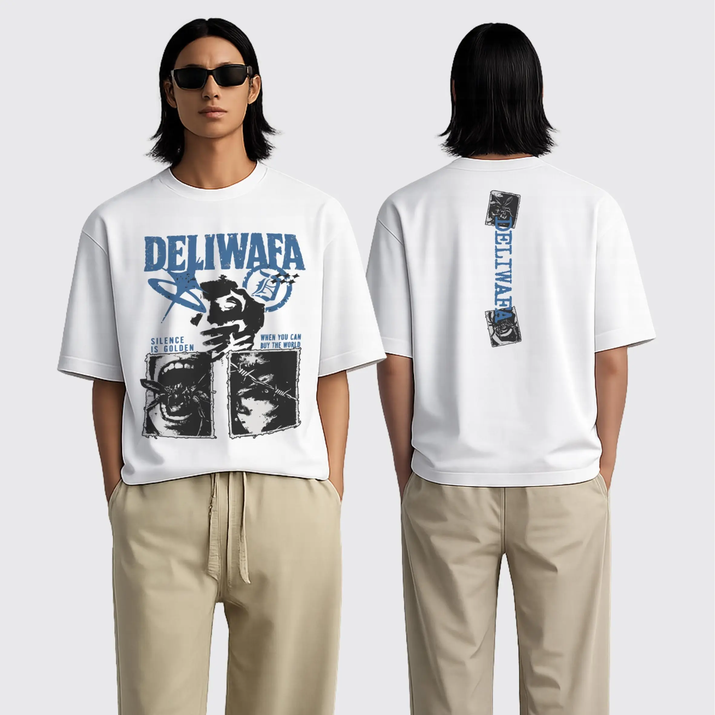 SILENCE IS GOLD - WHITE