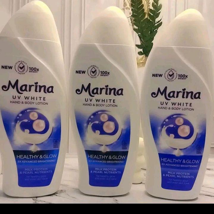 PROMO PAKET MARINA 3 PCS 185 ML  isi 3 pcs marina Lotion 1