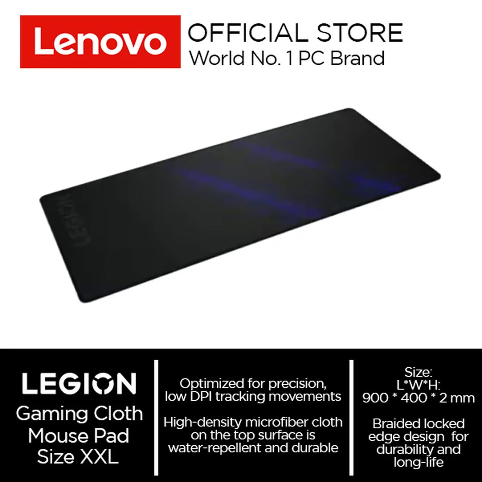 Lenovo Legion Gaming Control Mouse Pad XXL