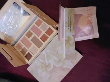 Product Review of urracx Eyeshadow Palette Flower Language 12 Colors FacePalette Elegant Kosmetik(13.5g) from v**l 0