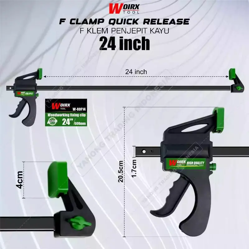 Klem F Clamp Alat Penjepit Kayu 2