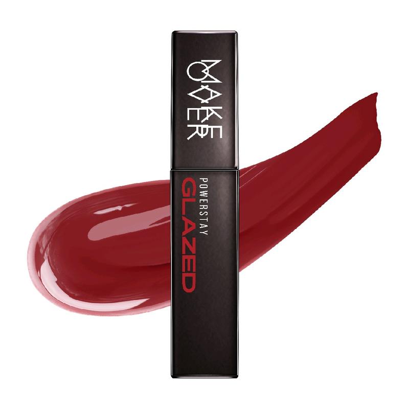 MAKE OVER Powerstay Glazed Lock Lip Pigment | Lip Gloss Vinyl 6