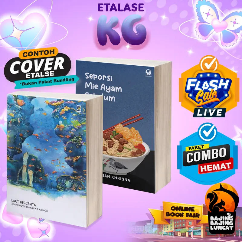 Etalase - KG Reguler - Novel Best Seller - Kubus Media Group