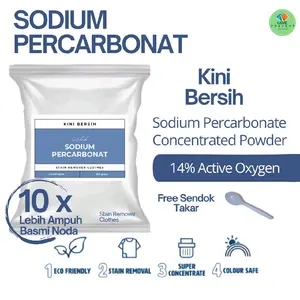 SODIUM PERCARBONAT 1KG (Coated Oxygen) Pembersih Jamur Pakaian Cloth Stain Remover