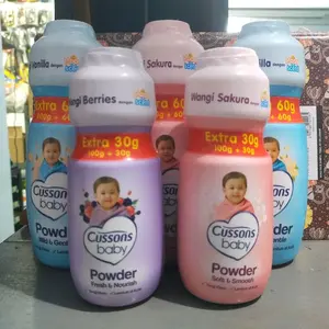 Cussons Baby Powder Wangi Sakura Extra 30g 100g + 30g Soft & Smooth untuk Bayi