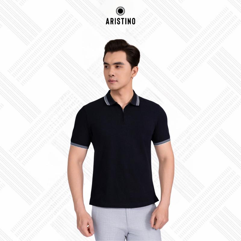 [ELITE POLO] Áo polo nam ngắn tay Aristino Cotton Organic phom Regular Fit Chất liệu mềm mại, co giãn nhẹ, thấm hút tốt, thoáng mát khi mặc APS204AS0E