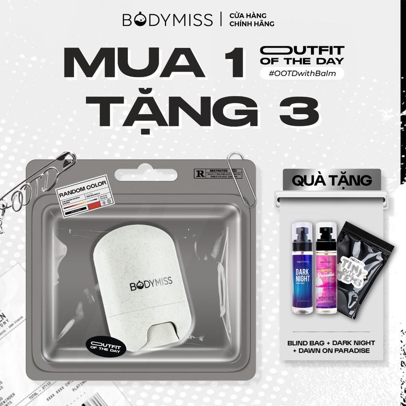 MUA 1 TẶNG 3 Nước Hoa Khô Dành Cho Nam Nữ Unisex Phụ Kiện Tiện Lợi Bỏ Túi Bodymiss Nước Hoa Sáp 3 Tầng Hương Thơm Cho Học Sinh Sinh Viên