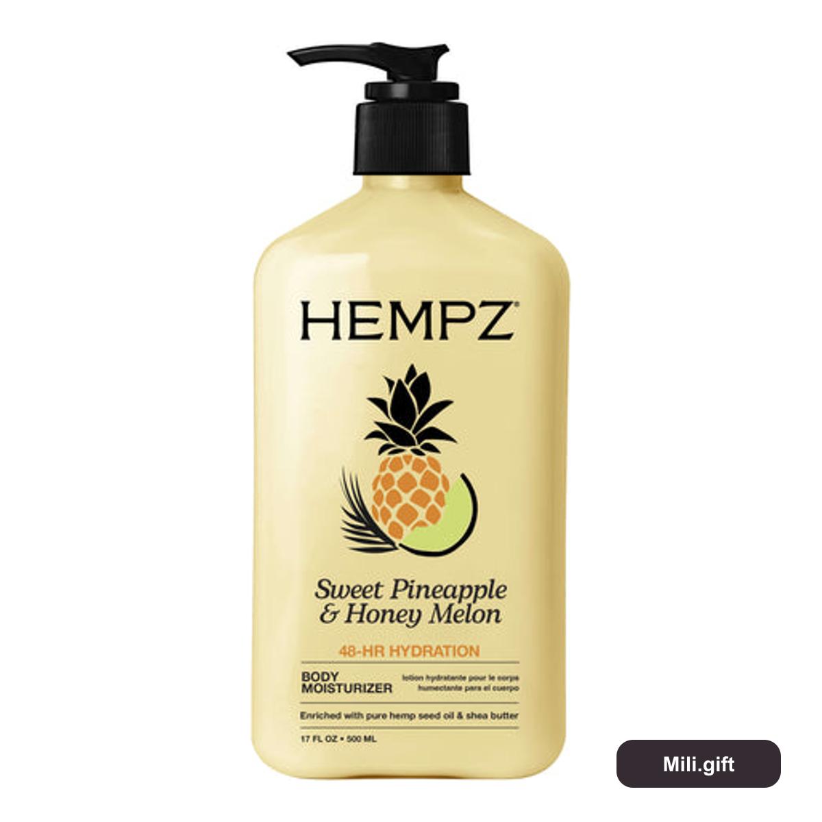 Sữa Dưỡng Thể Hempz Sweet Pineapple & Honey Melon Herbal Body Moisturizer 17 fl oz / 500 ml