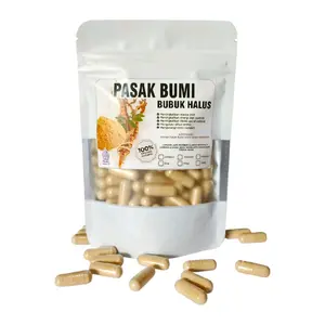 isi 50 pasak bumi tongkat ali herbal suplemen kesehatan