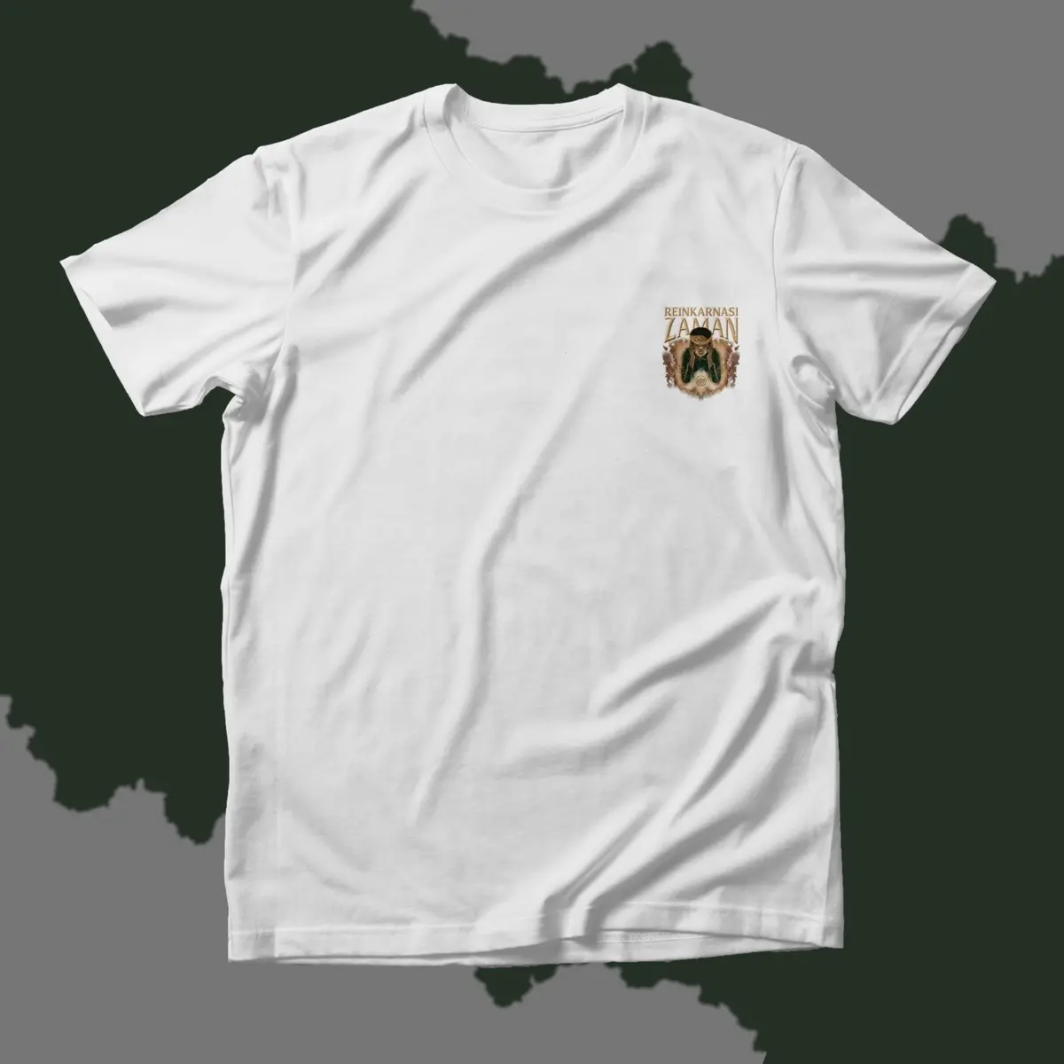 T-SHIRT REINKARNASI ZAMAN VOL. I | Oleh-Oleh Bali | Baju Koas Dewasa Bahan Catton Combet 30s Premium