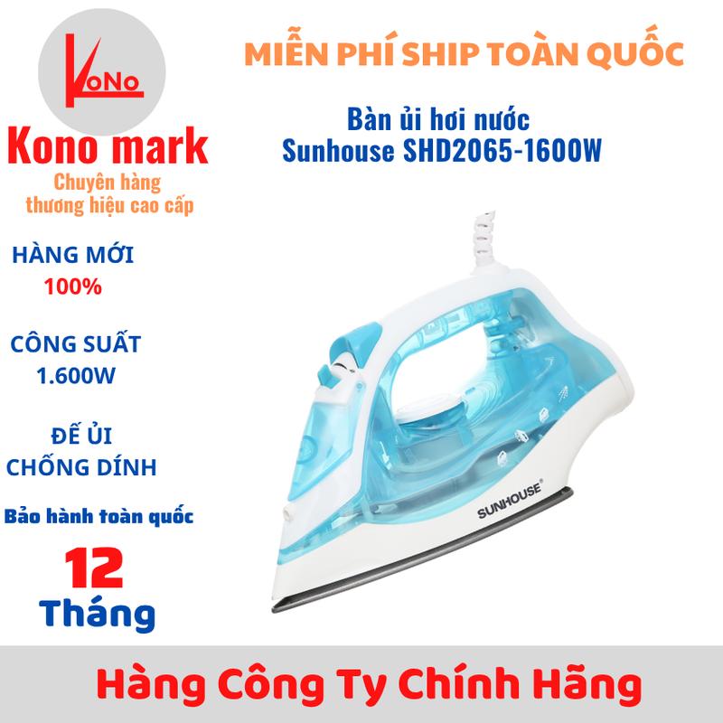 Bàn ủi hơi nước Sunhouse SHD2065 1600W là áo quần ùi quần áo