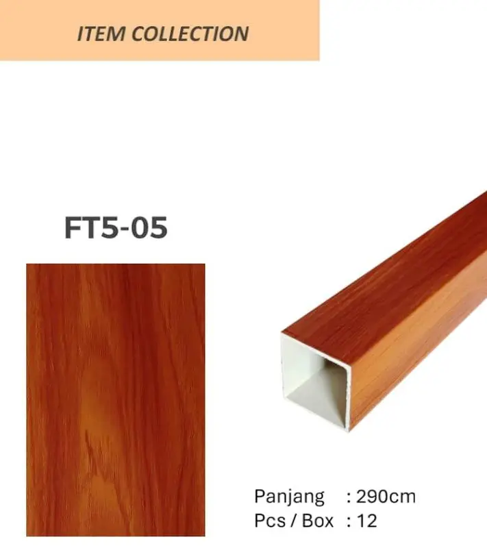 Hollow PVC Sekat Ruangan / Hollow PVC Kisi Kisi 1