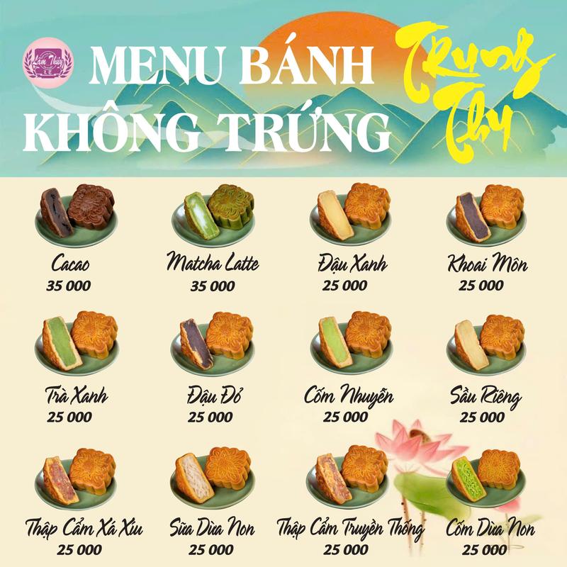 BÁNH TRUNG THU ĐẦU MÙA các vị bánh trung thu Lâm Thuỷ 160g-220g - BÁNH TRÁI MÙA LÀM SỐ LƯỢNG ÍT