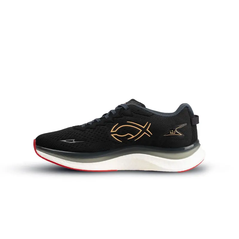 Sepatu Fixch Running Cirrus Black Taffy Red Outdoor 1