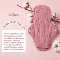 Gambar MOONA Menspad Night Soft Reusable Pembalut Kain Pembalut Wanita Cuci Pakai Anti Bocor Eco Friendly - New-Day-1 Pcs dari Moona Wear ID Kota Tangerang Selatan 3 Tokopedia