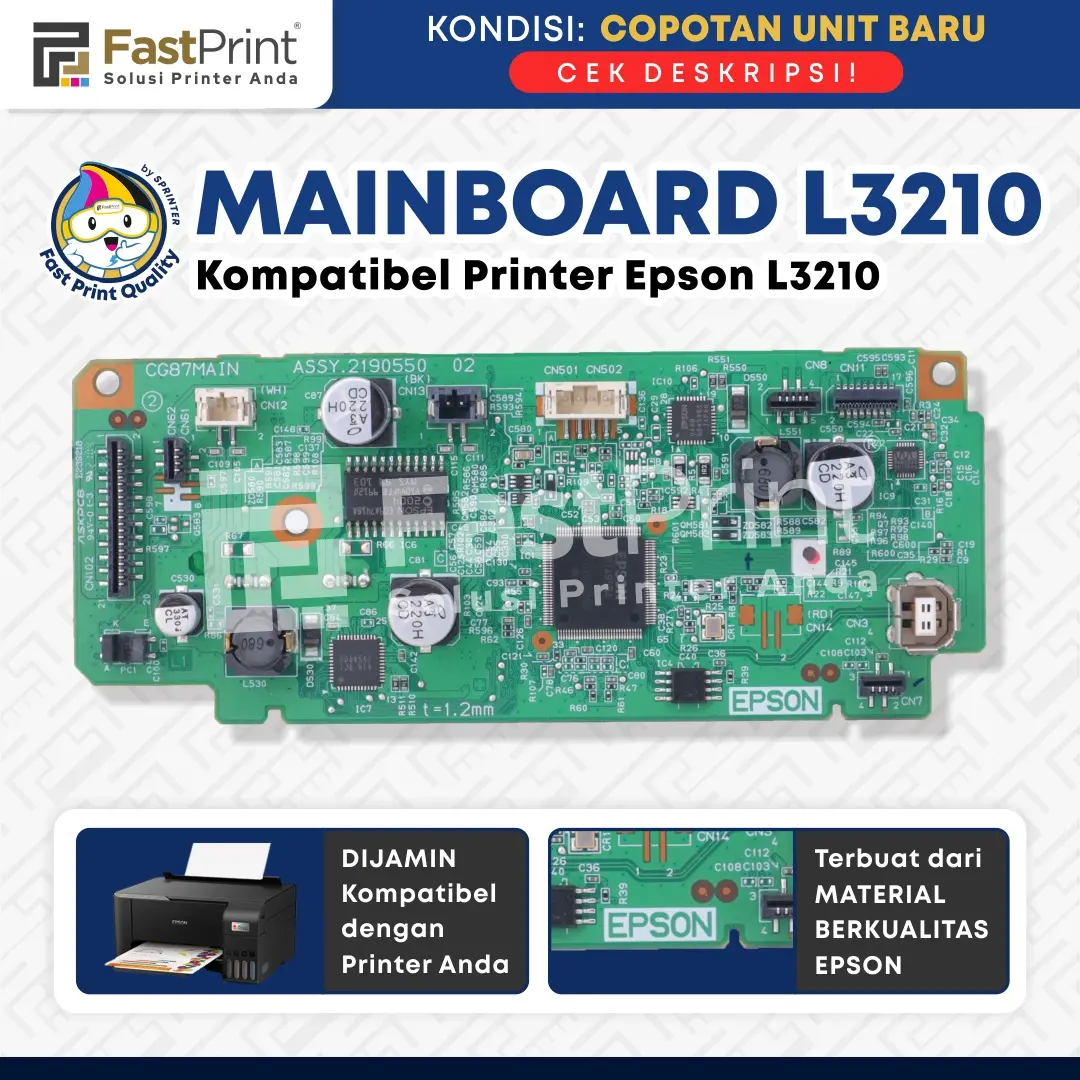 Fast Print Mainboard Motherboard Logic Board Kompatibel Printer Epson L3210