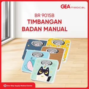 GEA Timbangan Bathroom Scale Deluxe BR 9015B (Tebal)