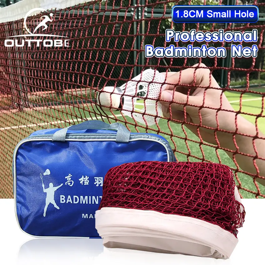 Outtobe Standard Badminton Mesh Net Badminton Sport Training Net Universal Portable Foldable Sport Badminton Training Net Durable Badminton Net For Indoor And Outdoor
