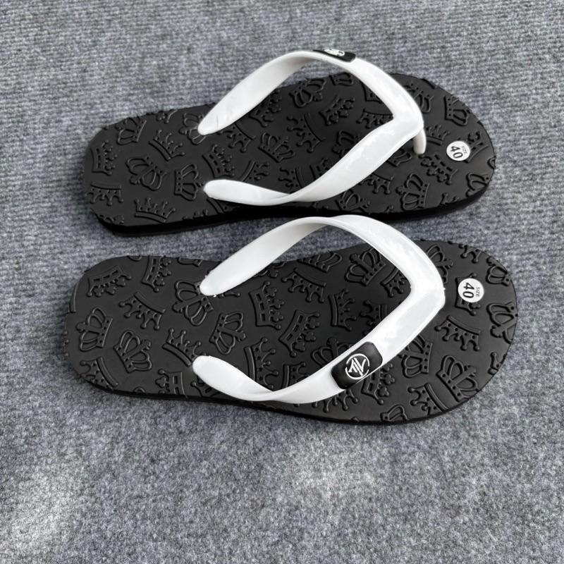 Dép tông nam bề mặt ép nổi thời trang Đế cao su cứng dép kẹp nam dép lào depthai