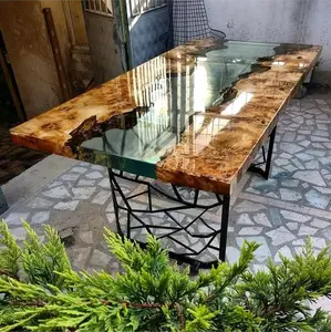 Meja Risen Samarinda Kayu Natural dengan Desain Unik dan Kualitas Terbaik untuk Ruang Tamu Anda