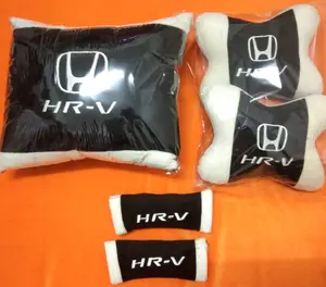 Promo murah Bantal mobil aksesoris variasi interior headrest sandaran jok custom 3 in 1 Honda HRV