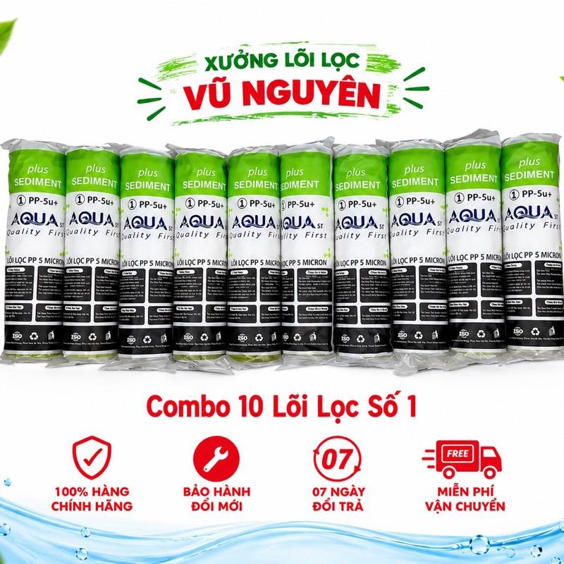 Combo 10 Lõi lọc số 1 Aqua DFP thay thế cho mọi máy lọc nước